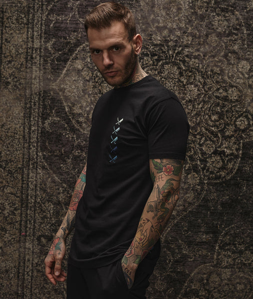Multi Blades Crew Neck
