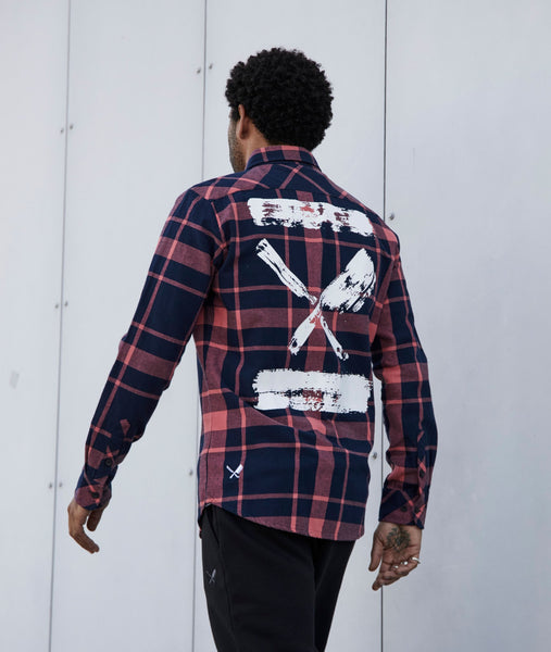 Inked Blades Flannel