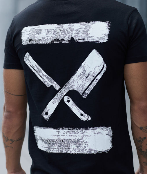Inked Blades Cutted Neck