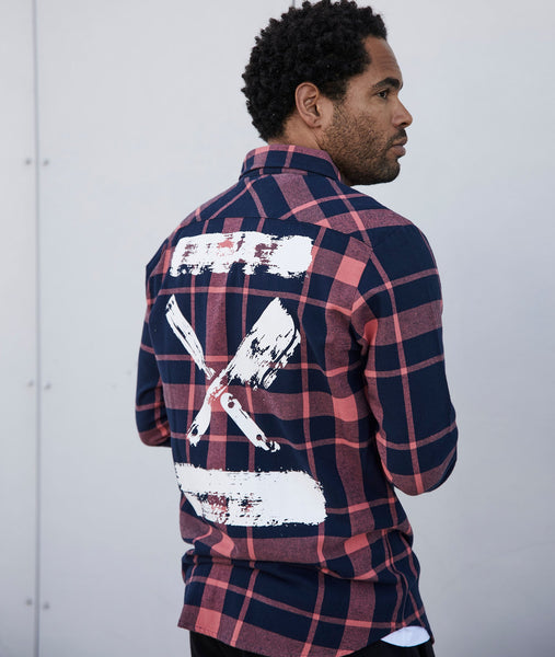 Inked Blades Flannel