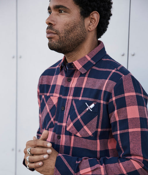 Inked Blades Flannel