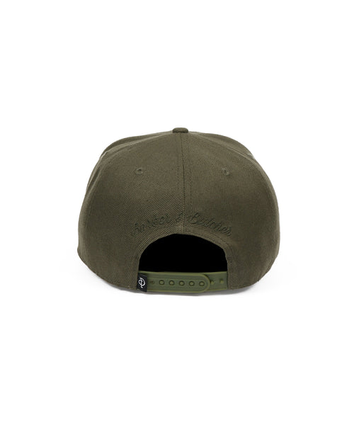 Barber & Butcher snapback cap by Distorted People