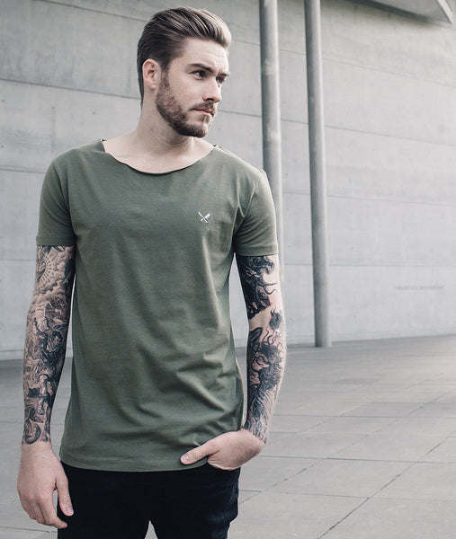 Cutted Neck t-shirt by Distorted People