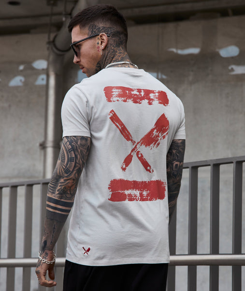 Summer Inked Blades Crew Neck