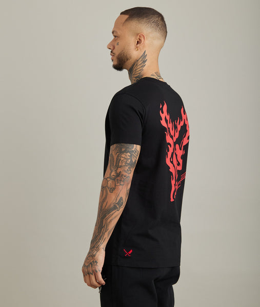 Tattoo Flame Crew Neck