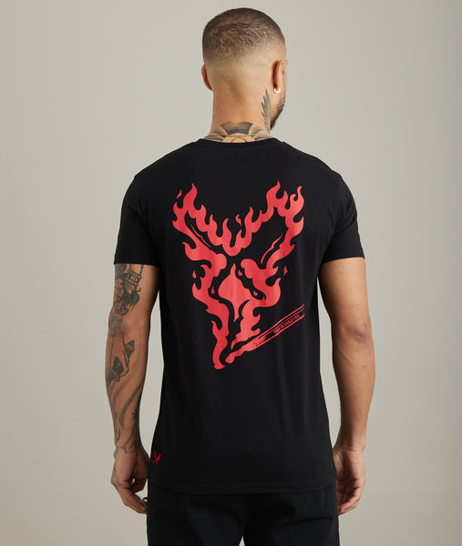Tattoo Flame Crew Neck