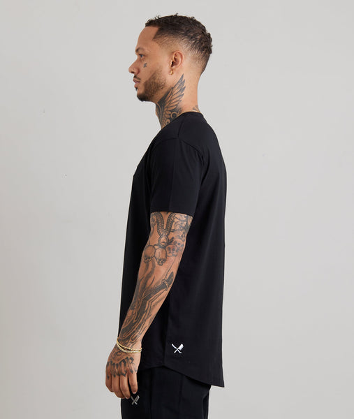Classic Crew Neck Curved