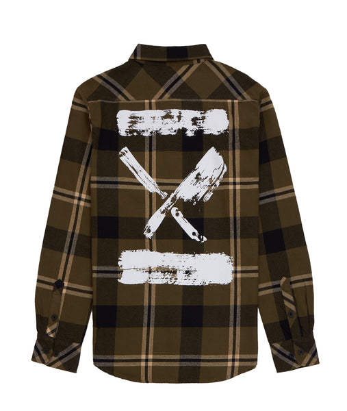 Inked Blades Flannel