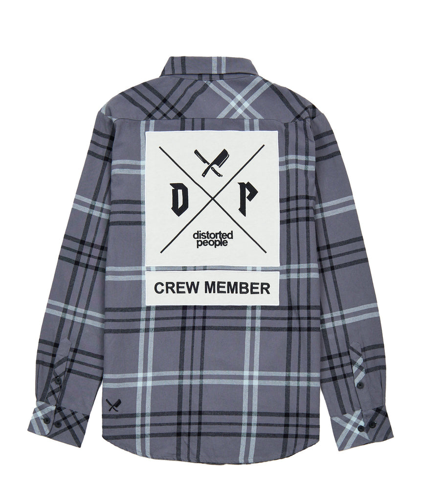 Intersect Patched Flannel