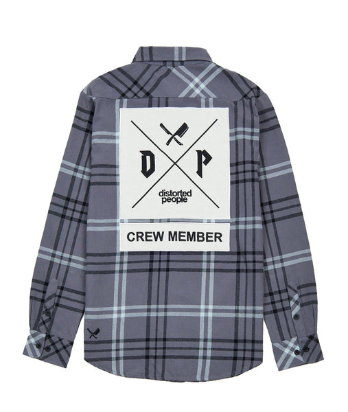 Intersect Patched Flannel
