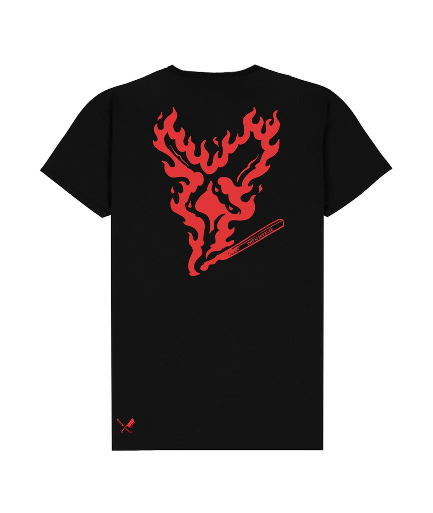 Tattoo Flame Crew Neck