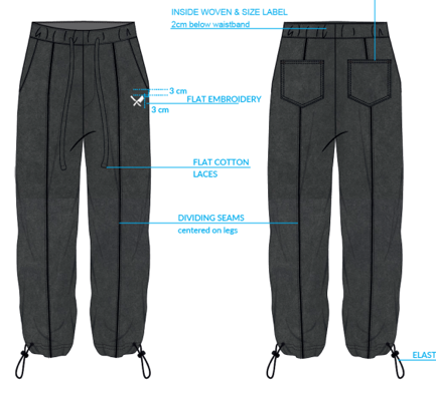 Vintage Baggy Wide