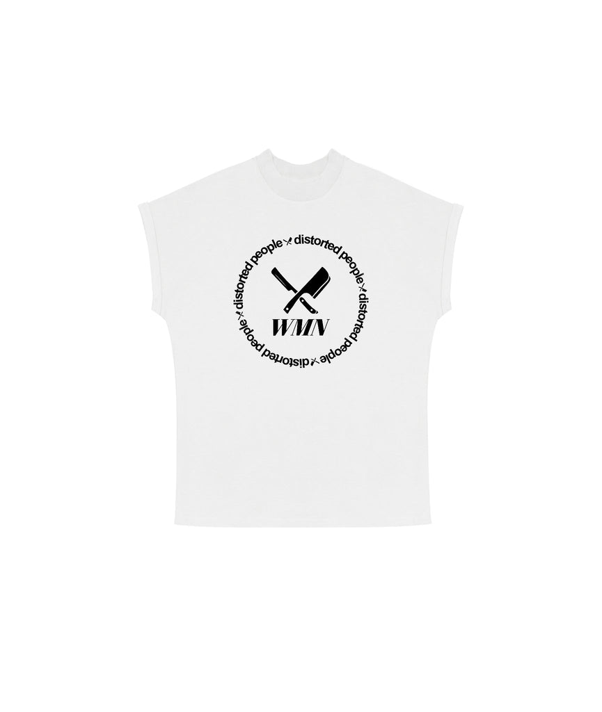 WMN Circle Tight Round Neck