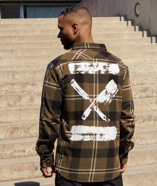 Inked Blades Flannel