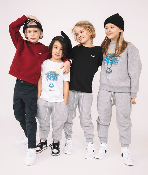 Kids Panther Crew Neck