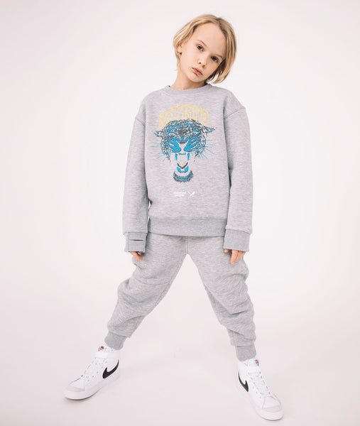 Kids Panther Crew Neck