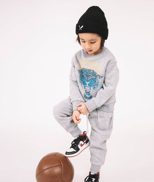 Kids Panther Crew Neck