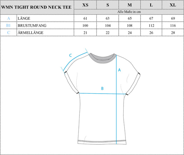 WMN Metallic Rainbow Tight Round Neck