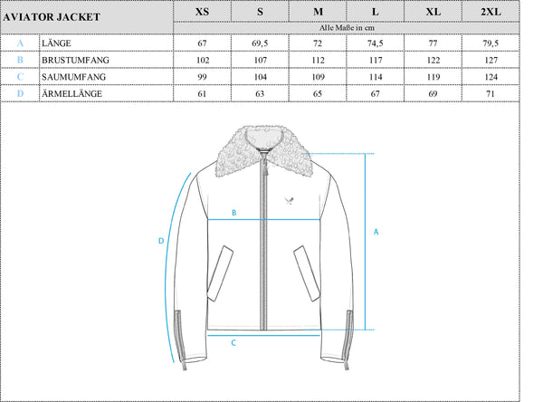 Classic Aviator Sherpa