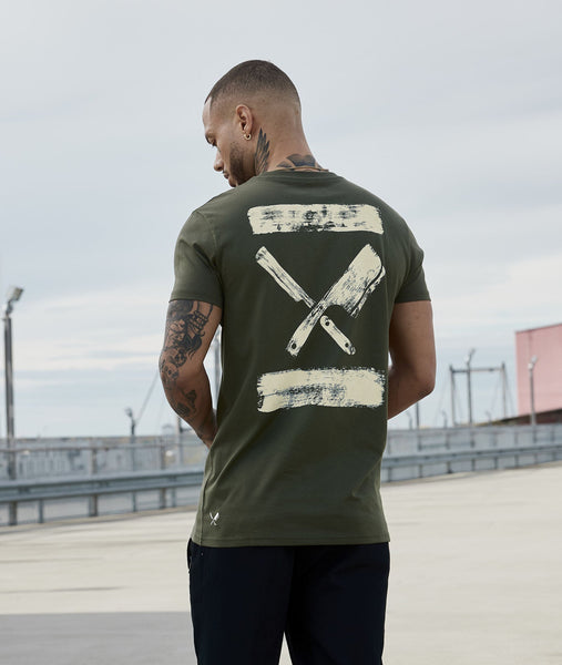Inked Blades Crew Neck